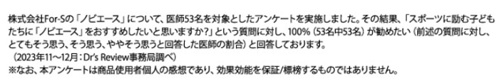 ※本アンケートは使用者個人の感想であり、効果効能を保証/標榜するものではありません。